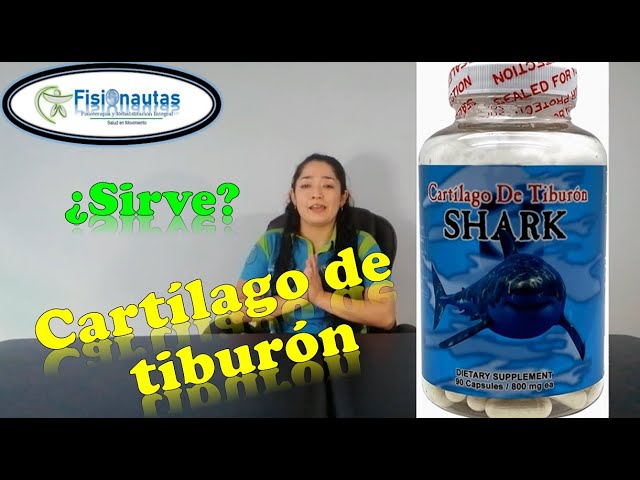 cartilago de tiburon para las rodillas