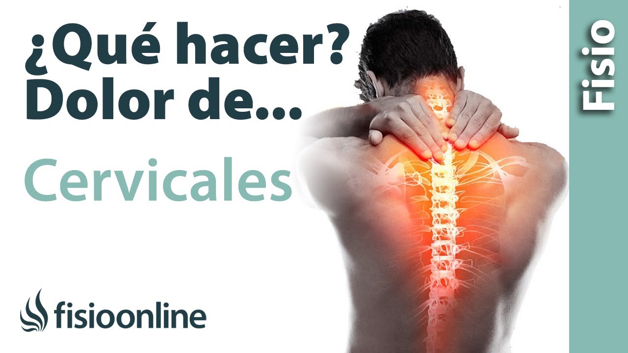 como aliviar el dolor de cervical