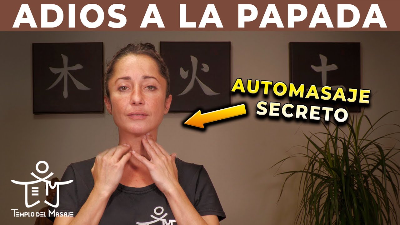 como evitar la papada en el cuello