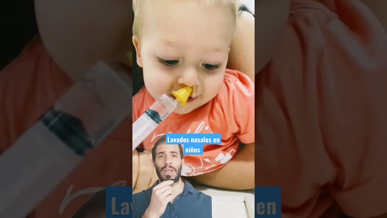 como sacar moco seco de la nariz de un bebe