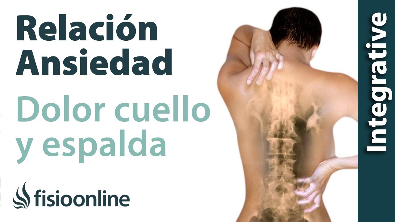 dolor de cuello y espalda por estres