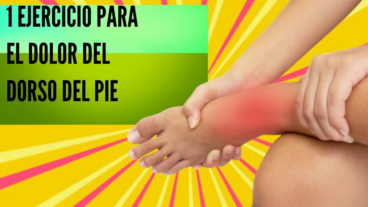 dolor en el empeine lateral externo del pie