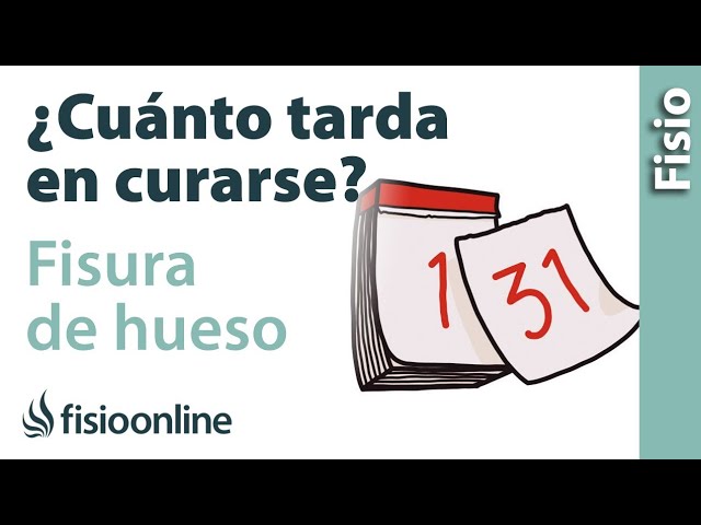 fisura en el pie tiempo de recuperacion