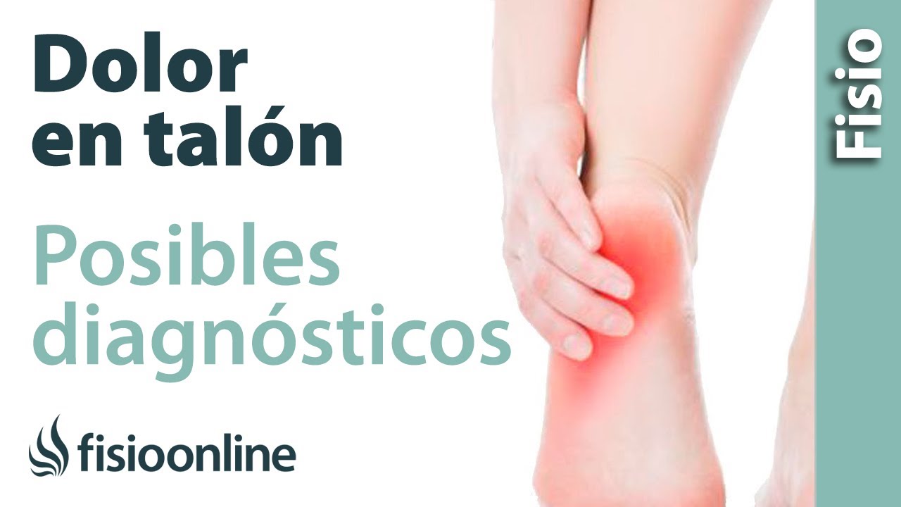 me duele el talon cuando lo apoyo