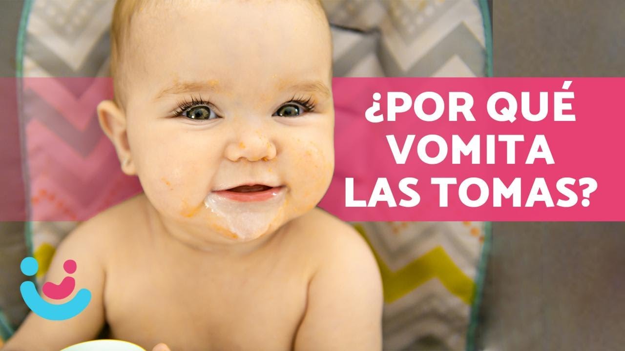 por que los bebes vomitan la leche materna