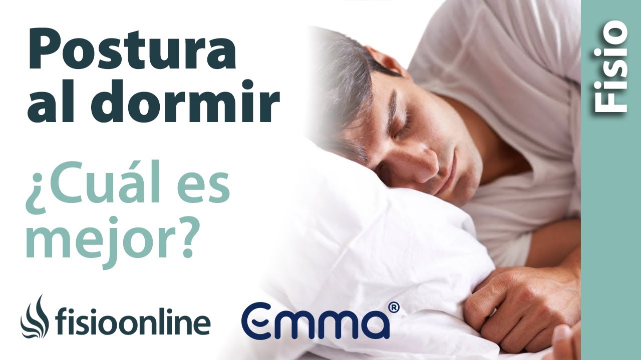 que postura es mejor para dormir