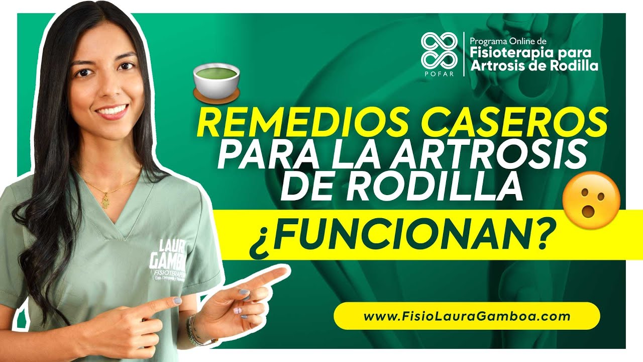 remedios caseros contra la artrosis de rodilla