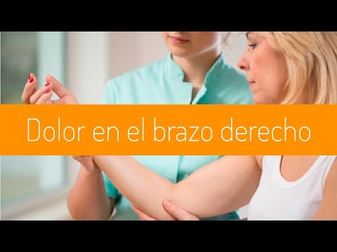 siento un dolor en el brazo derecho