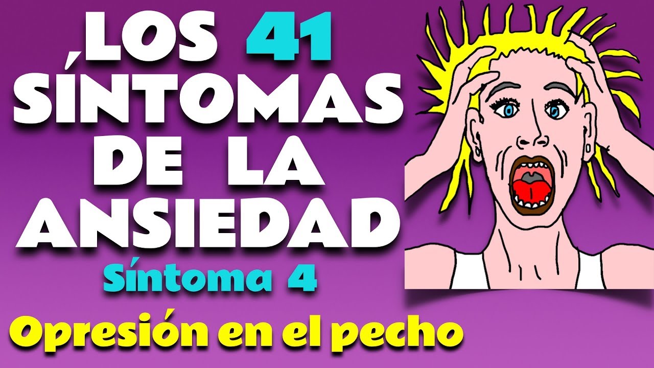 sintomas de ansiedad en el pecho