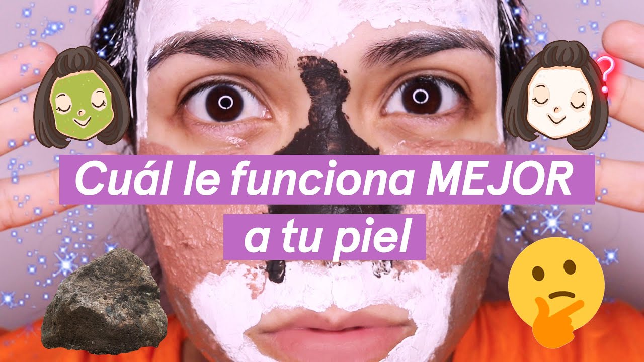 tipos de arcillas para la piel