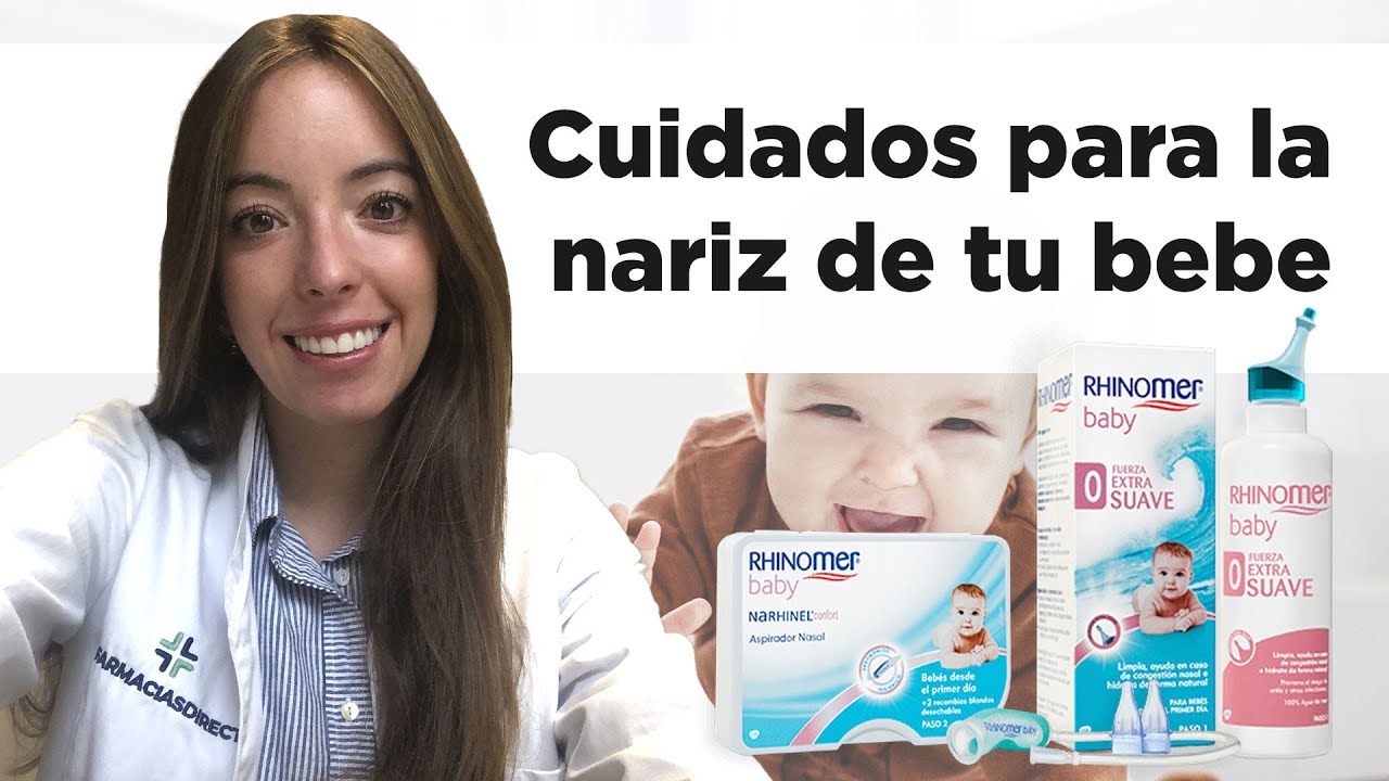 como poner rhinomer a un bebe