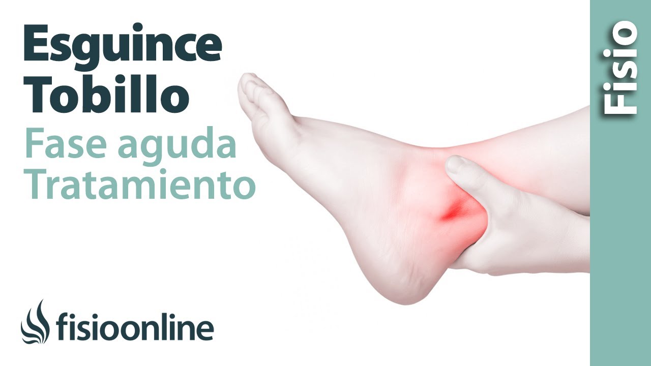 como se cura un esguince de tobillo leve