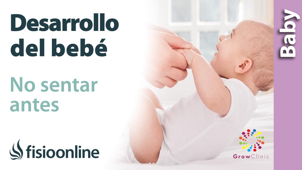 consecuencias de sentar a un bebe antes de tiempo