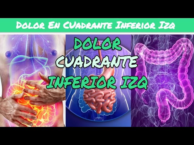 dolor bajo vientre y pierna izquierda