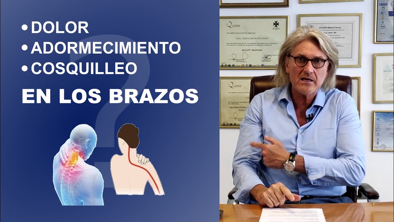 dolor intenso brazo derecho extendiendose hasta mi mano