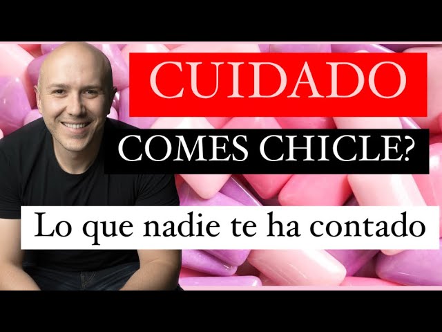 es malo comer chicle sin azucar