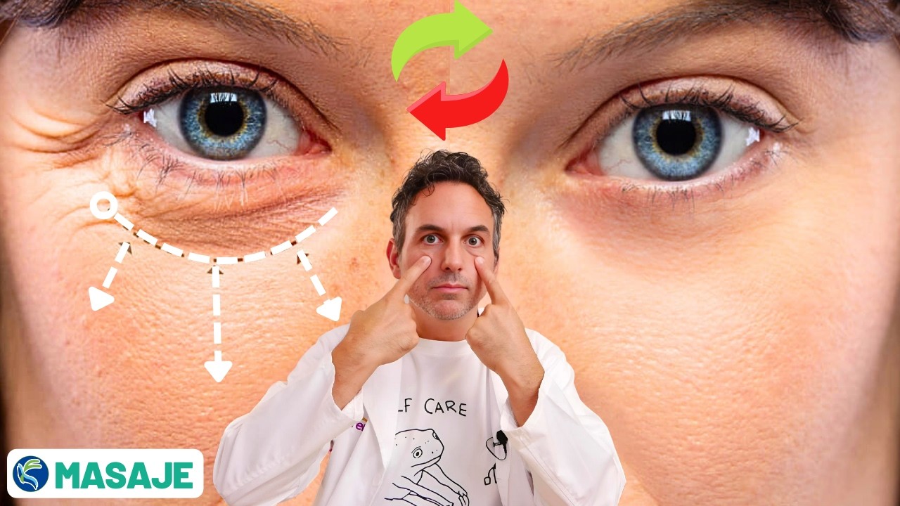 masajes para los ojos con bolsas