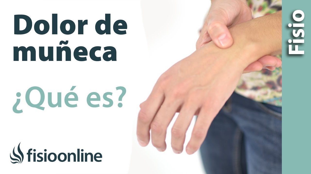 me cai y me duele la muñeca