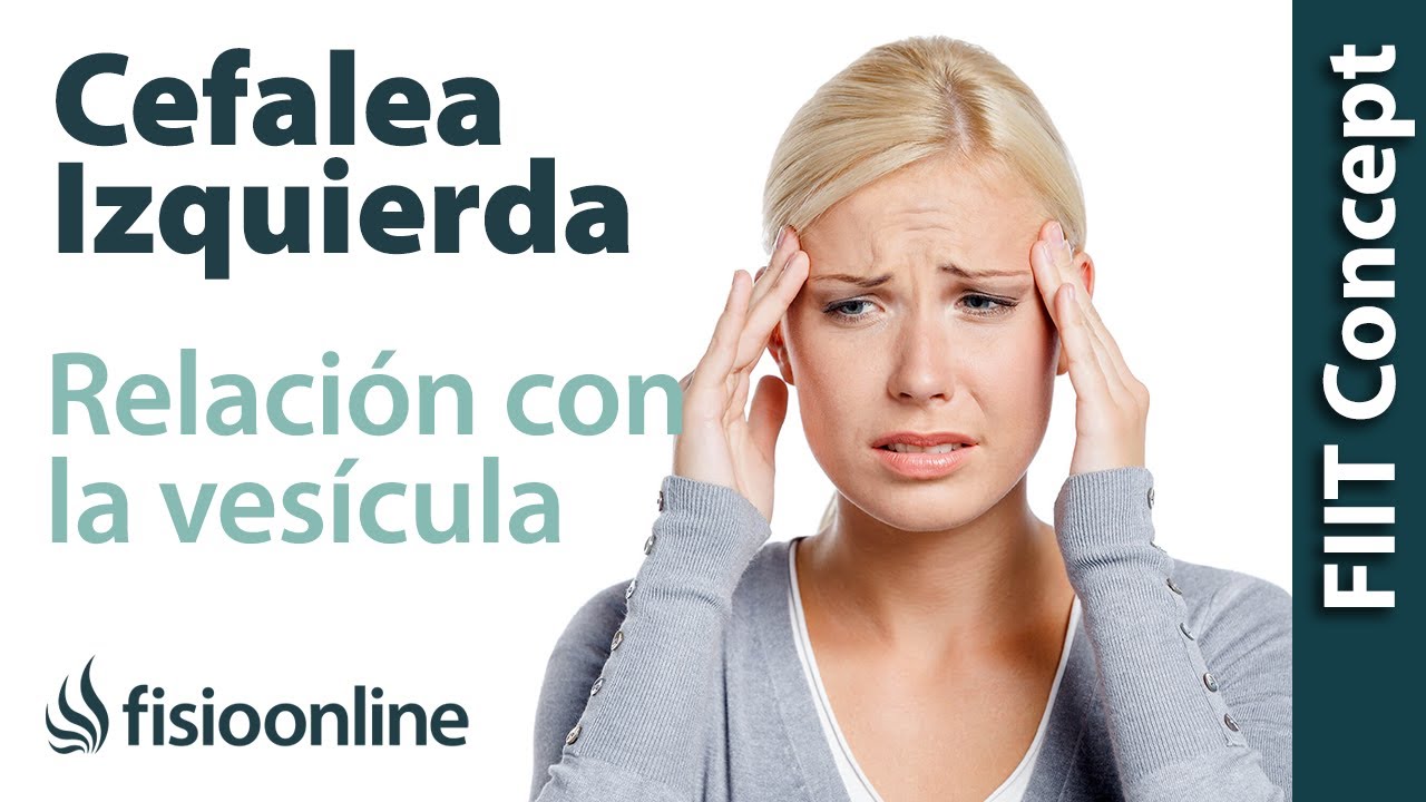 me duele la sien del lado izquierdo