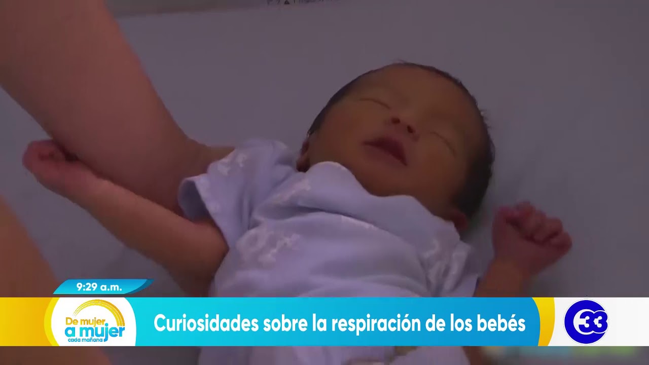 mi bebe cuando duerme respira rapido