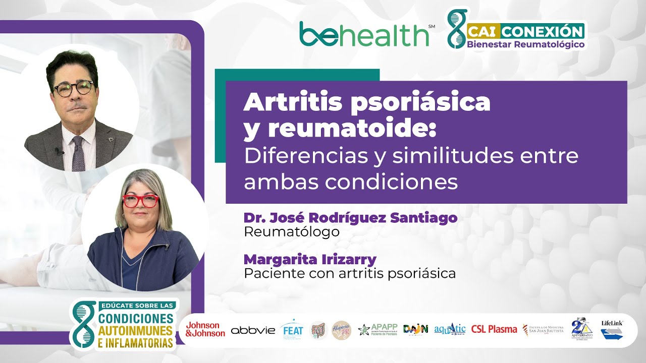 diferencias entre artritis psoriasica y reumatoide