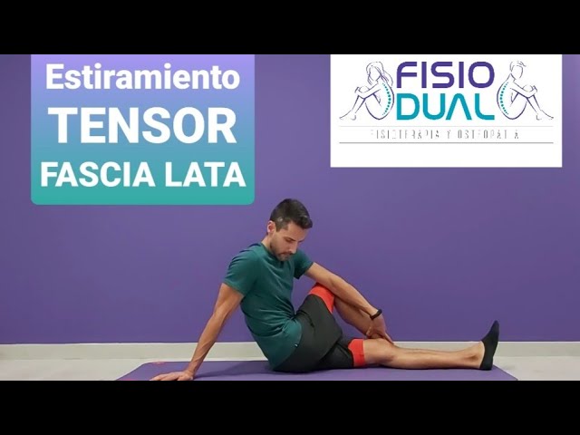 estiramiento del tensor de la fascia lata