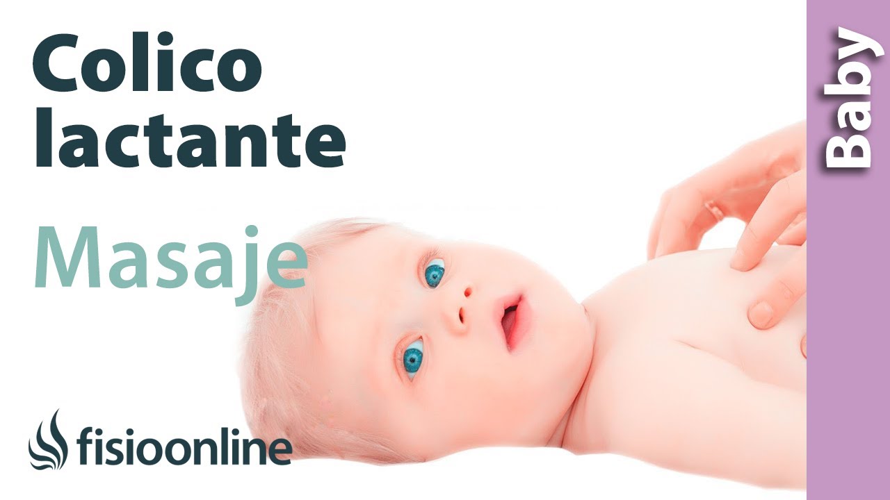 masajes para el colico del lactante