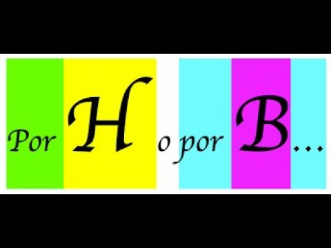 por h o por b expresion