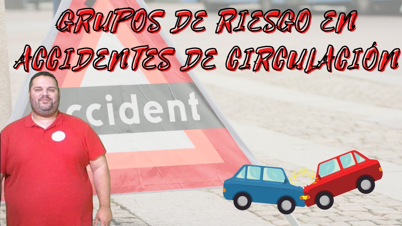 qué grupo de población tiene más porcentaje de accidentes
