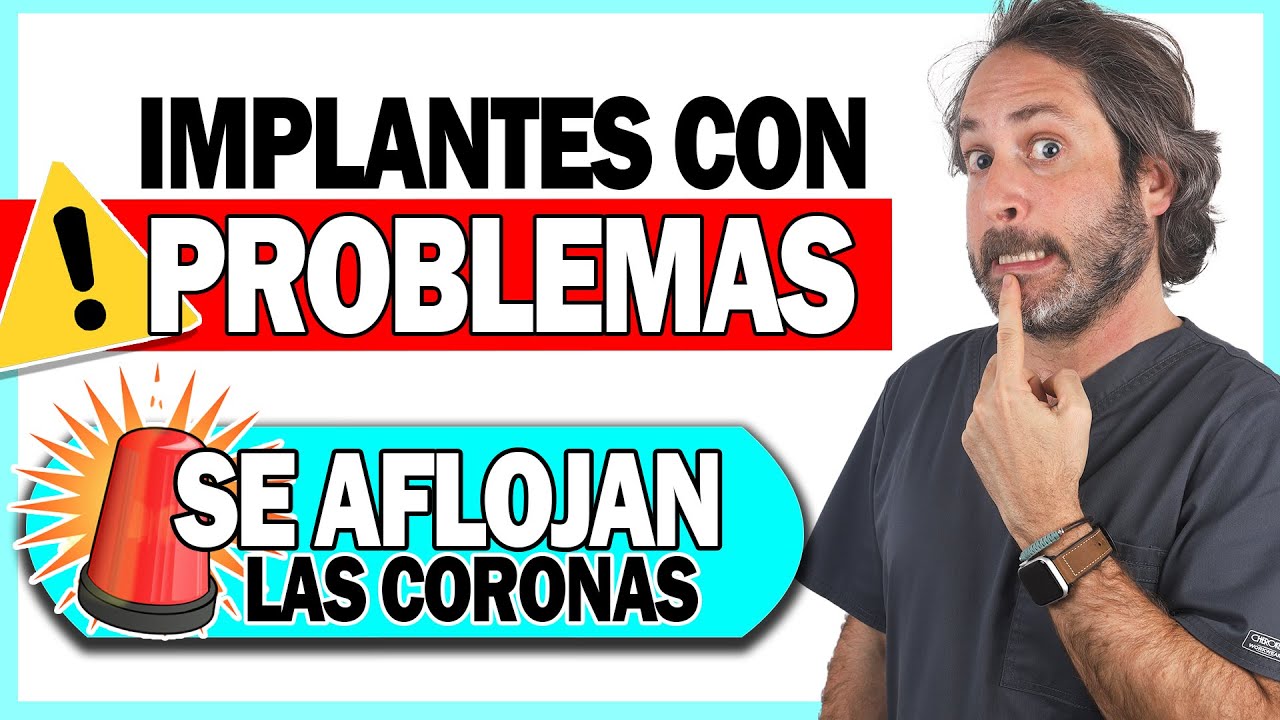 se me ve el tornillo del implante dental