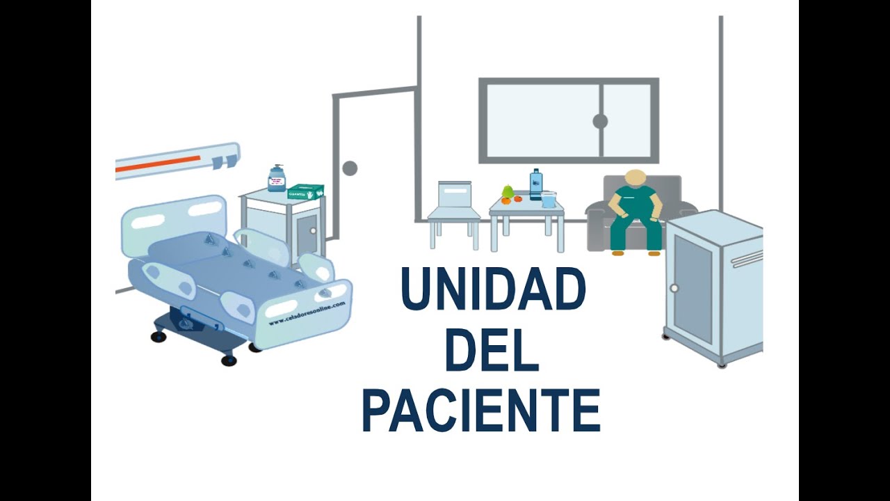 unidades de enfermería de un hospital