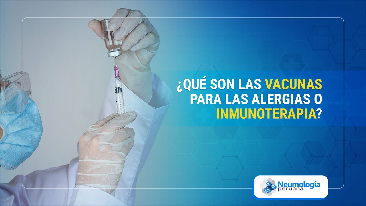 vacuna de la alergia intramuscular o subcutanea
