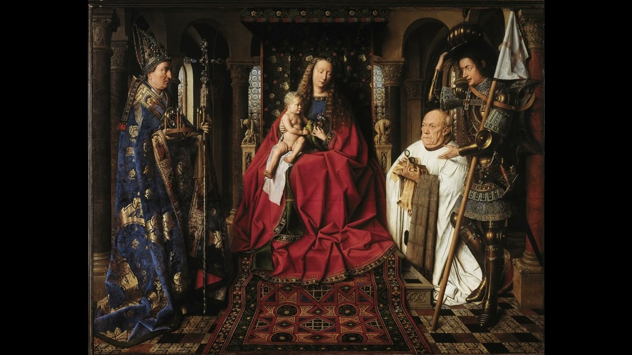 virgen del canónigo van der paele