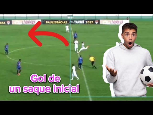 cuando se puede sacar de centro tras un gol
