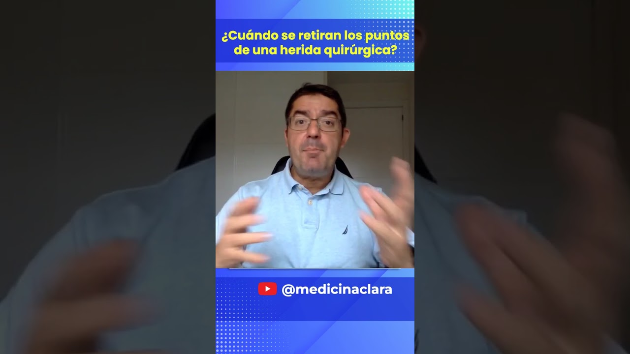 heridas después de retirar los puntos