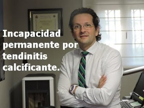 incapacidad permanente total por tendinitis hombro
