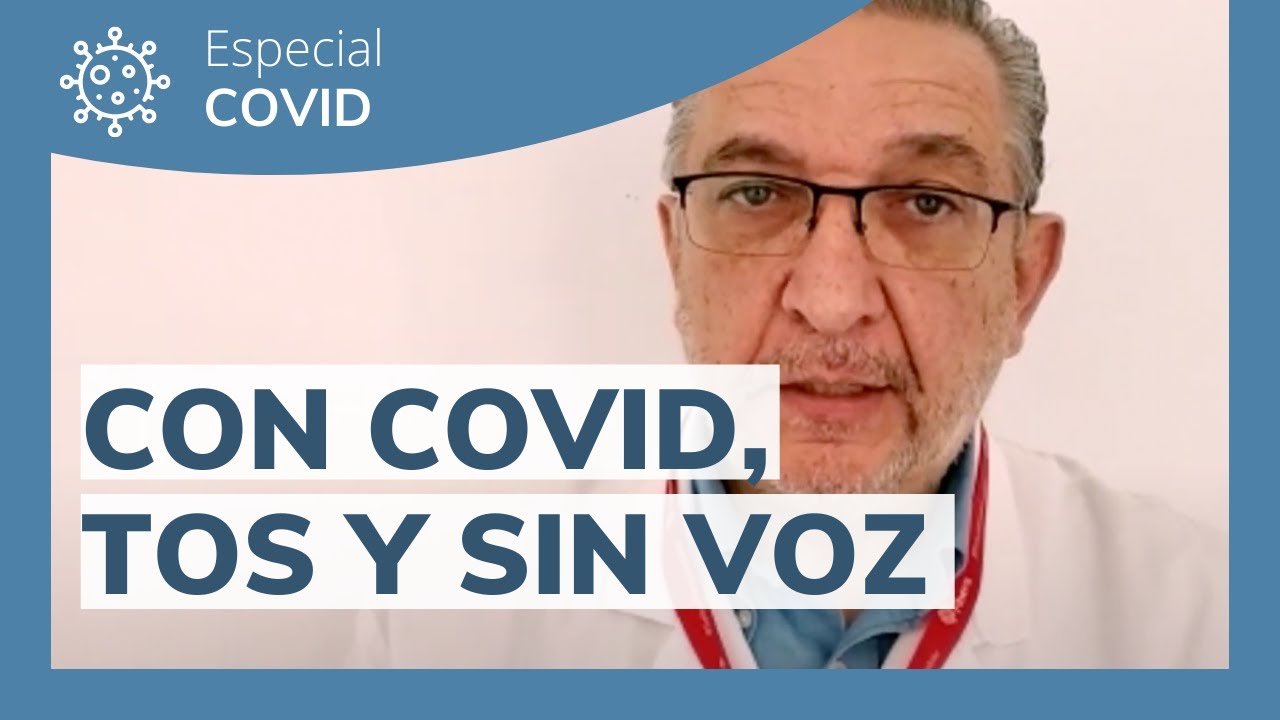 la afonia es sintoma de covid