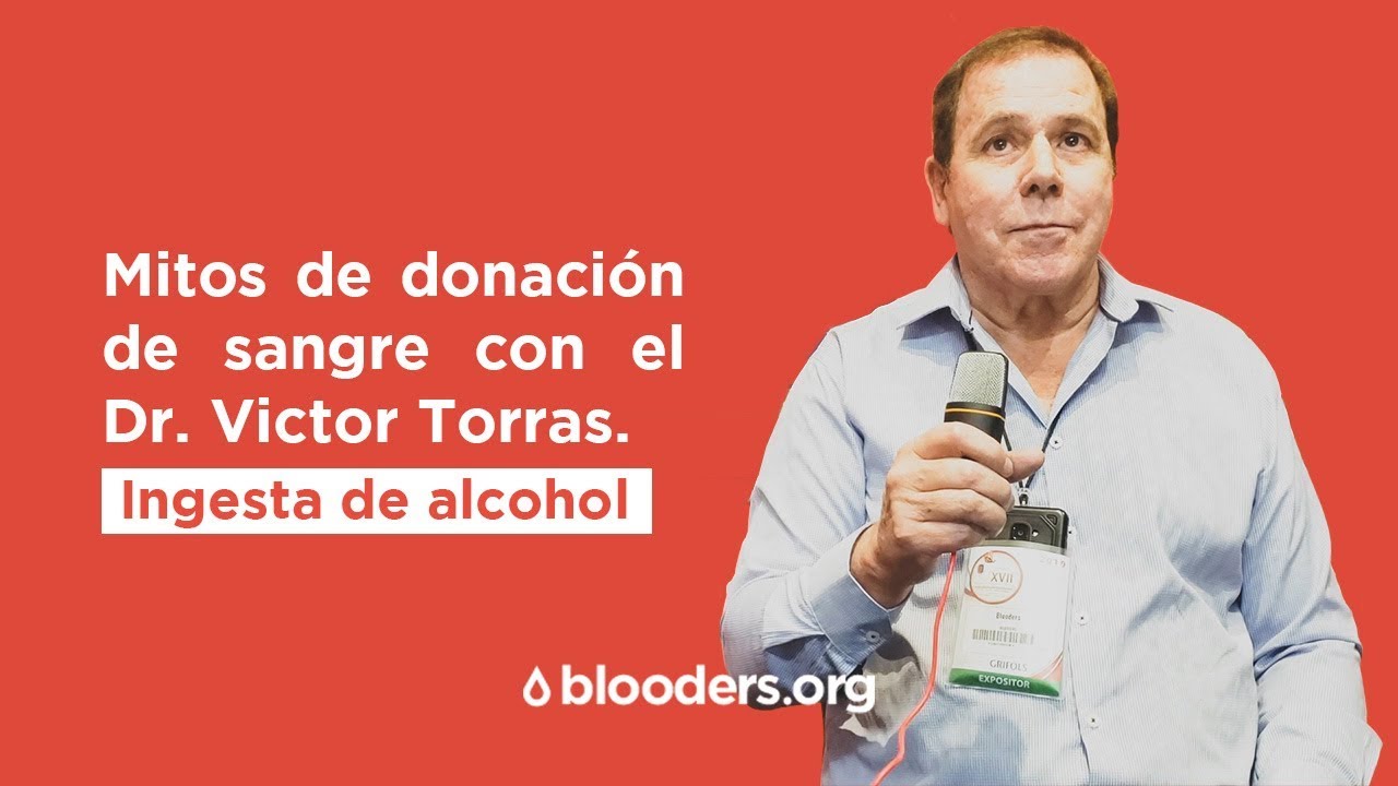 puedo donar sangre si he bebido alcohol