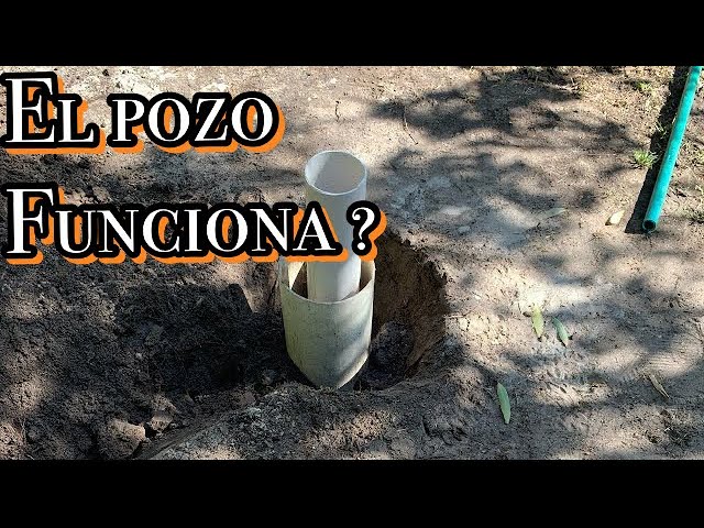 se puede ahondar un pozo ya hecho