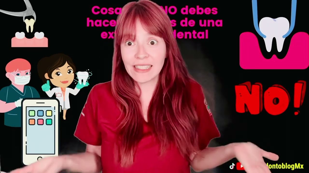 se puede trabajar después de la extracción de una muela