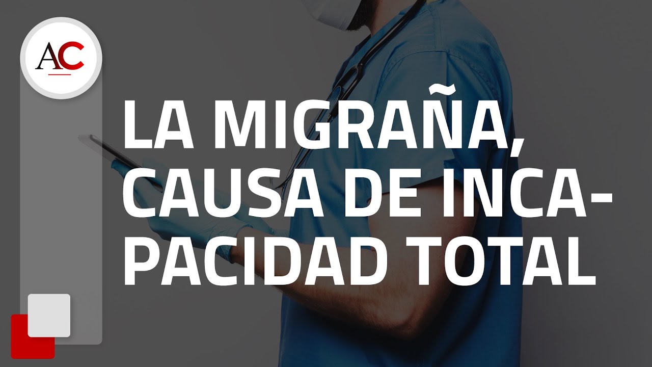 baja laboral por migraña con aura