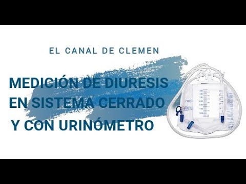 bolsa de diuresis abierta y cerrada