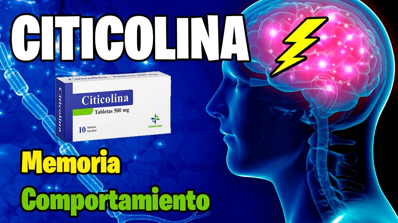 citicolina para que sirve y efectos secundarios