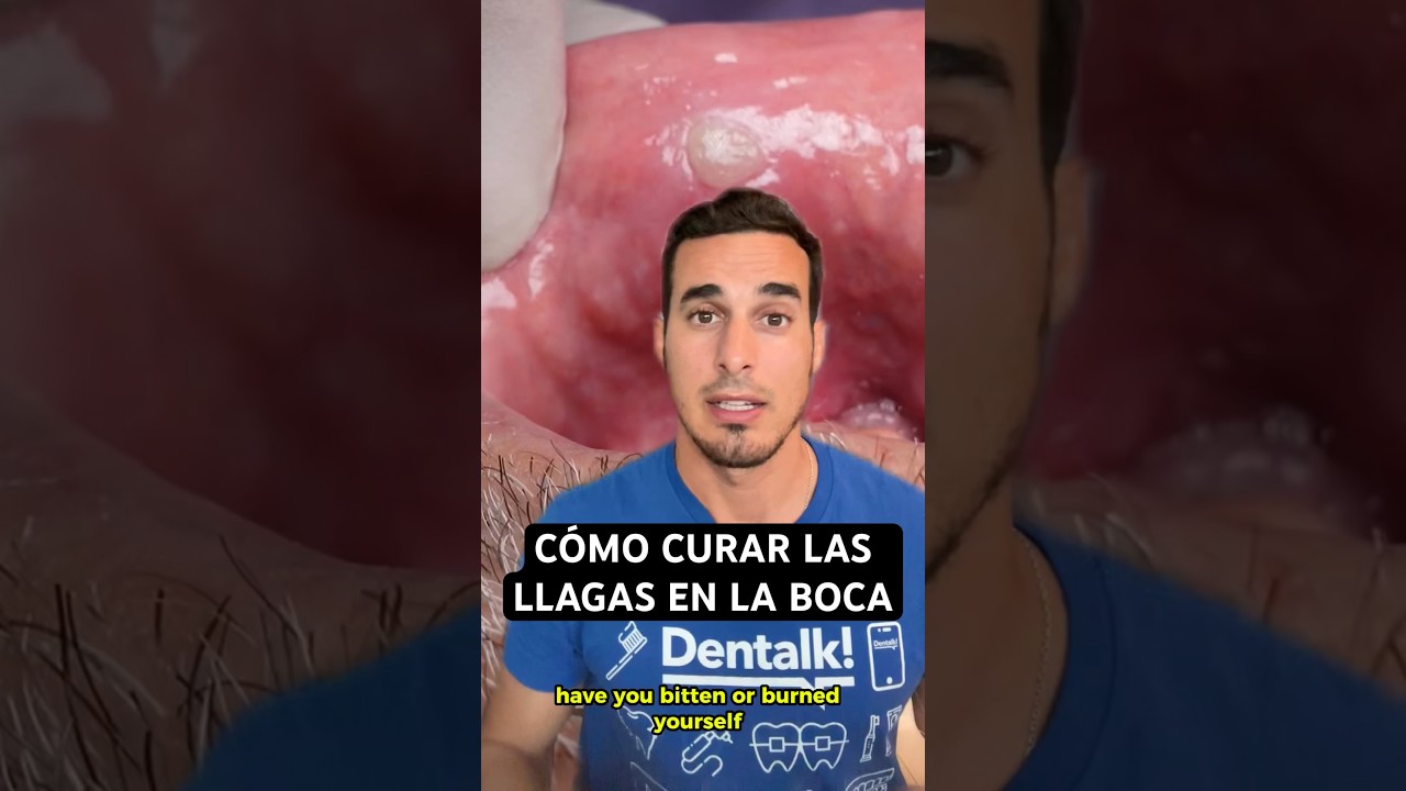 como curar heridas en la boca por mordedura