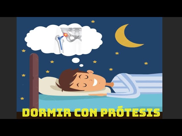 dormir de lado tras operación de cadera