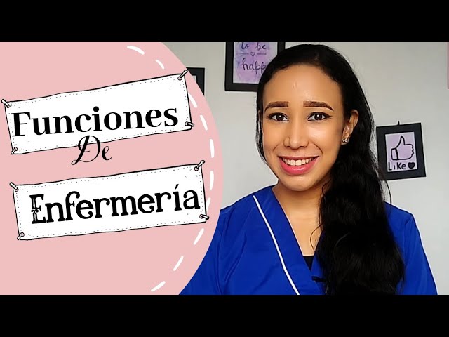 funciones de una enfermera en un hospital