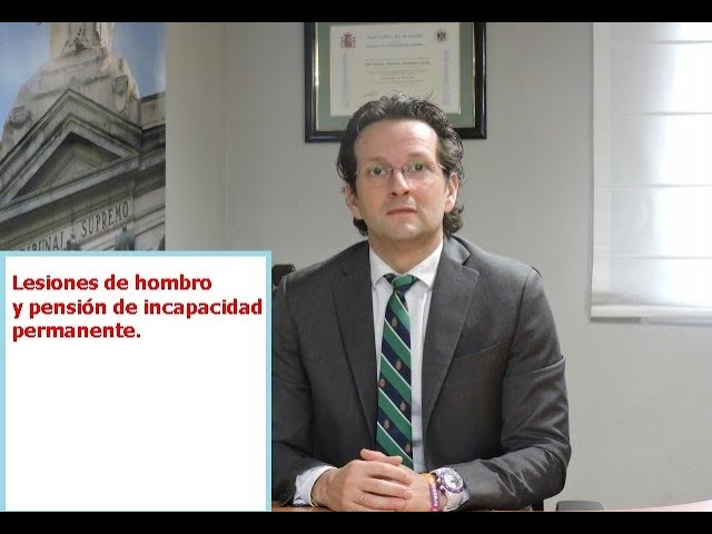 grado de discapacidad por hombro congelado