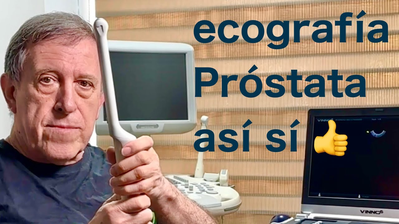 que se ve en una ecografía de próstata