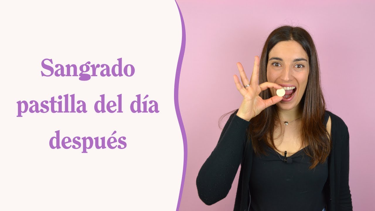 sangrado por deprivación píldora del día después