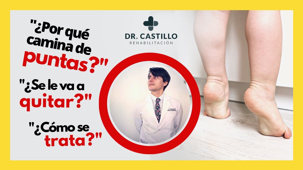 zapatos para niños que andan de puntillas